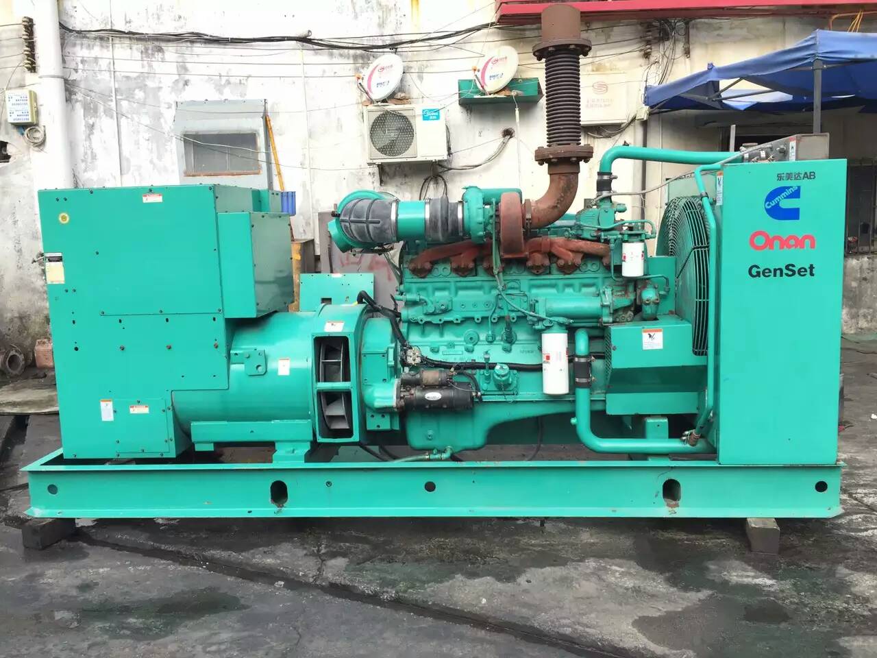 威信租赁发电机-柴油发电机不正常冒烟的原因